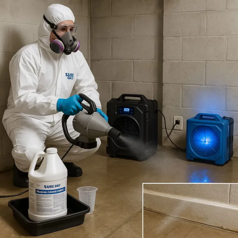 Sanitization and Odor Removal process in Etna, ME